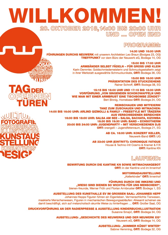 Programm Tag der offenen Türe 2018