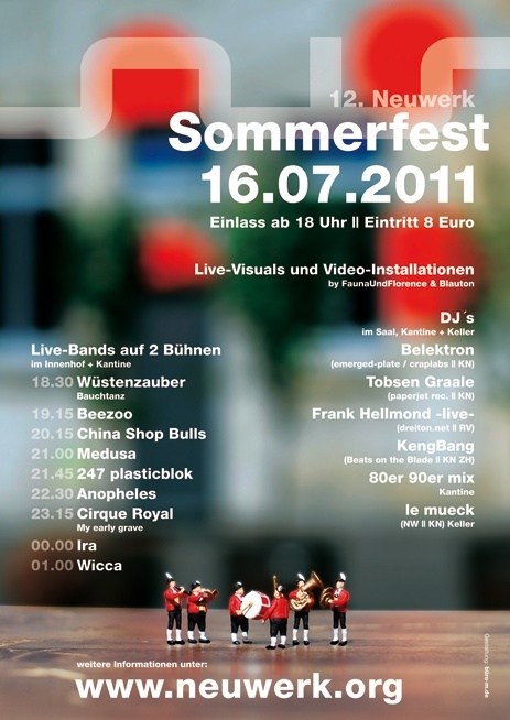 Plakat Sommerfest